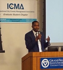 ICMA Graduate Student Chapter at GVSU hosts luncheon